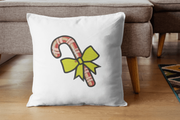 Charming Christmas Candy Cane Embroidery Review