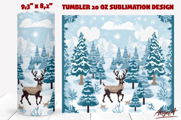 Christmas Embroidery Tumbler Winter Review