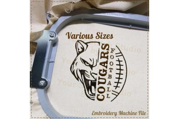 Cougar Football Embroidery Design Review