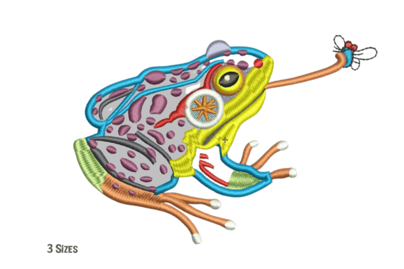 Frog Appliqué Embroidery Design Review