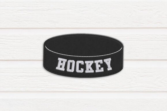 Hockey Puck ITH Feltie Embroidery Review