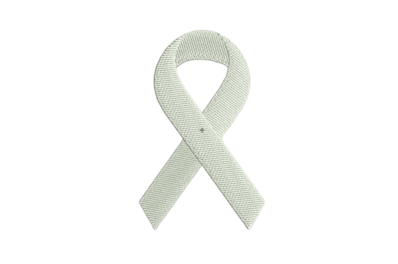 Lung Cancer Ribbon Embroidery Design Review