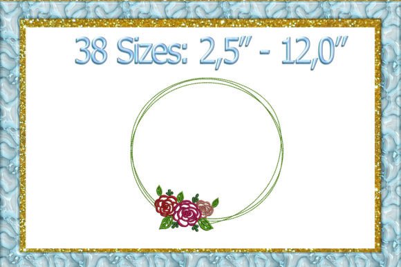 Rose Frame Embroidery Design Review