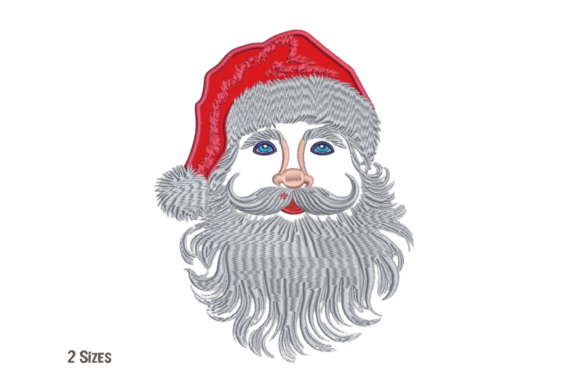Santa Claus Applique Embroidery Design