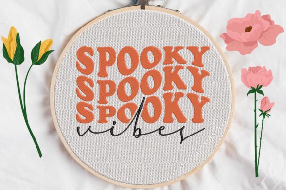 Spooky Spooky Spooky Vibes Embroidery Review